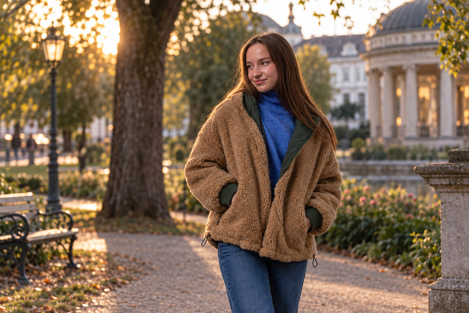Bad Nauheim Streetstyle - Wendejacke ARNO mit Teddy