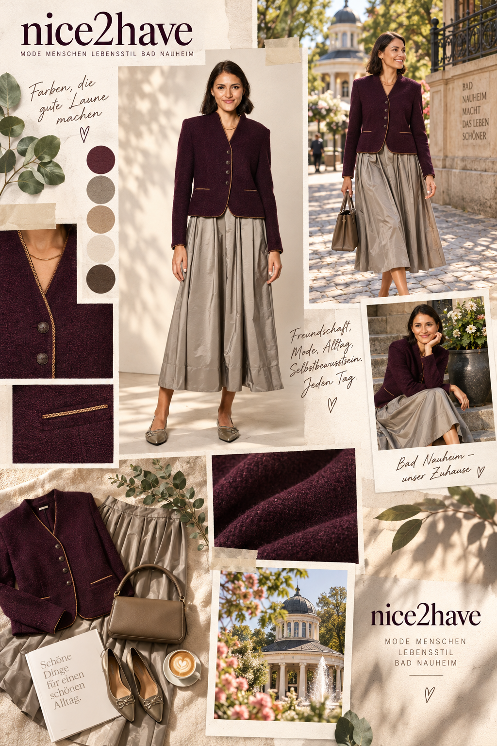 Moodboard - Inspiration für Blazer im Janker-Style