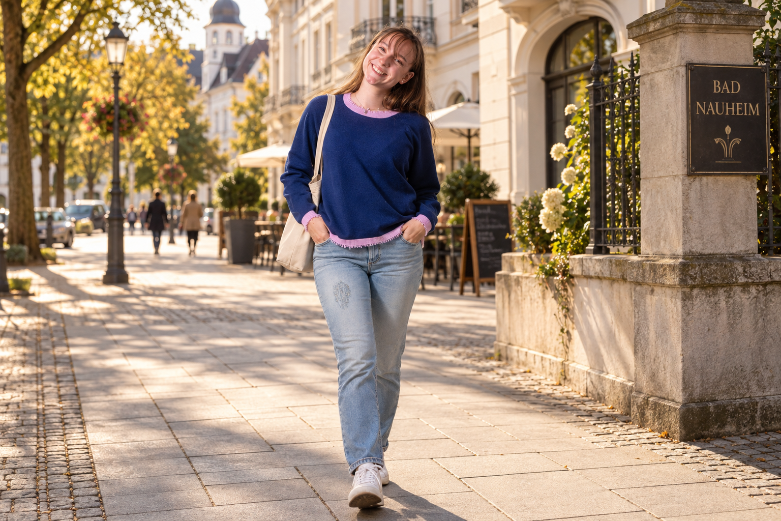 Bad Nauheim Streetstyle - Pullover Rundhals