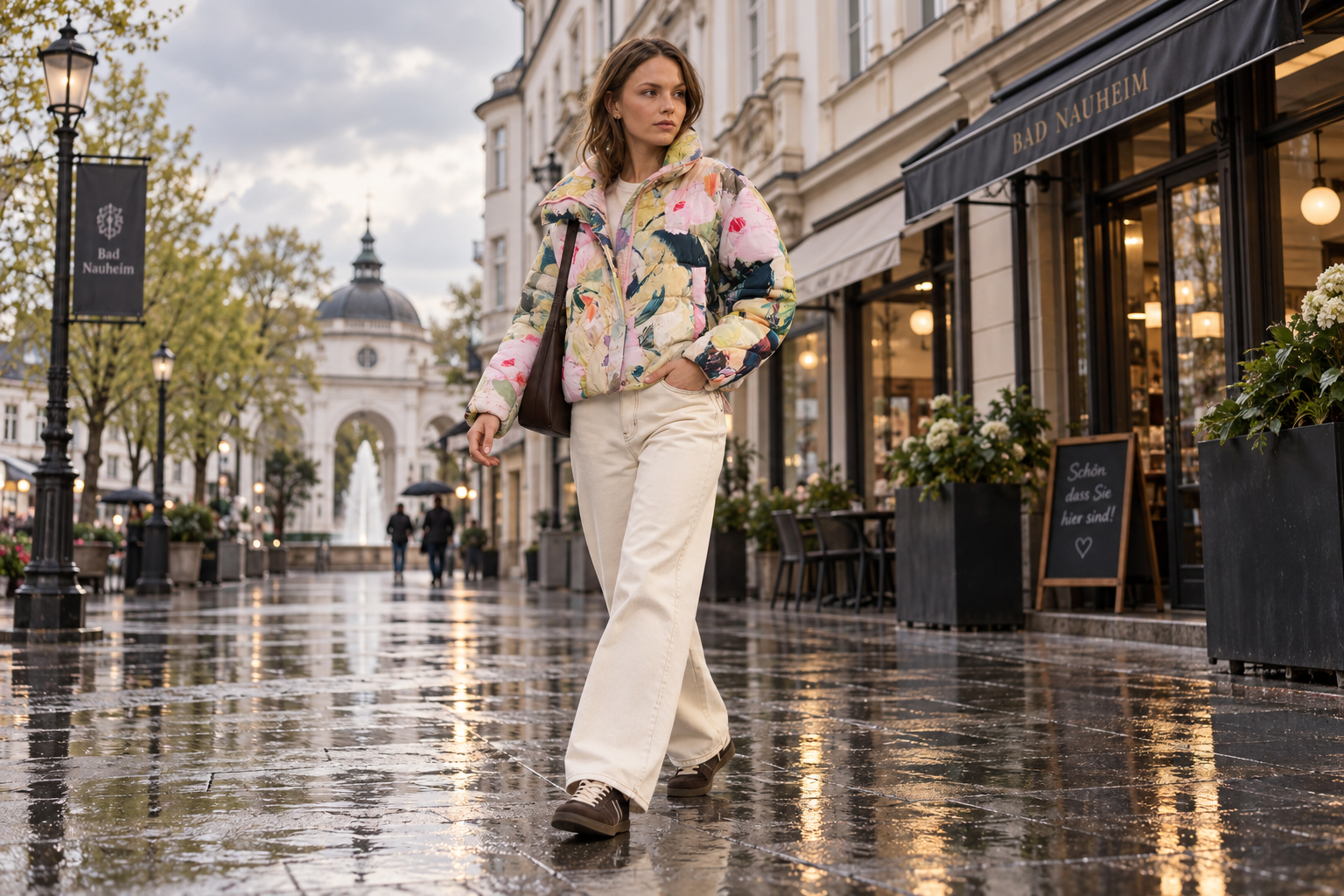 Bad Nauheim Streetstyle - Puffer Jacket Nudagmar