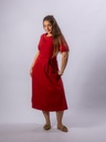 Maxikleid rot