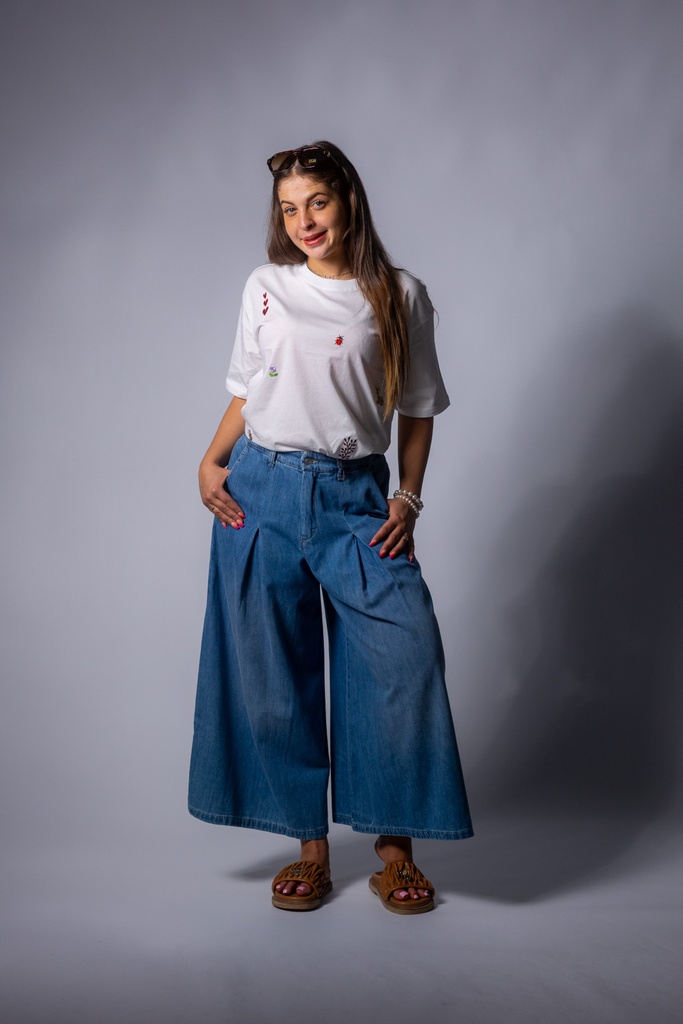 [P3476_50136_DE-S] Palazzojeans Culotte (S)