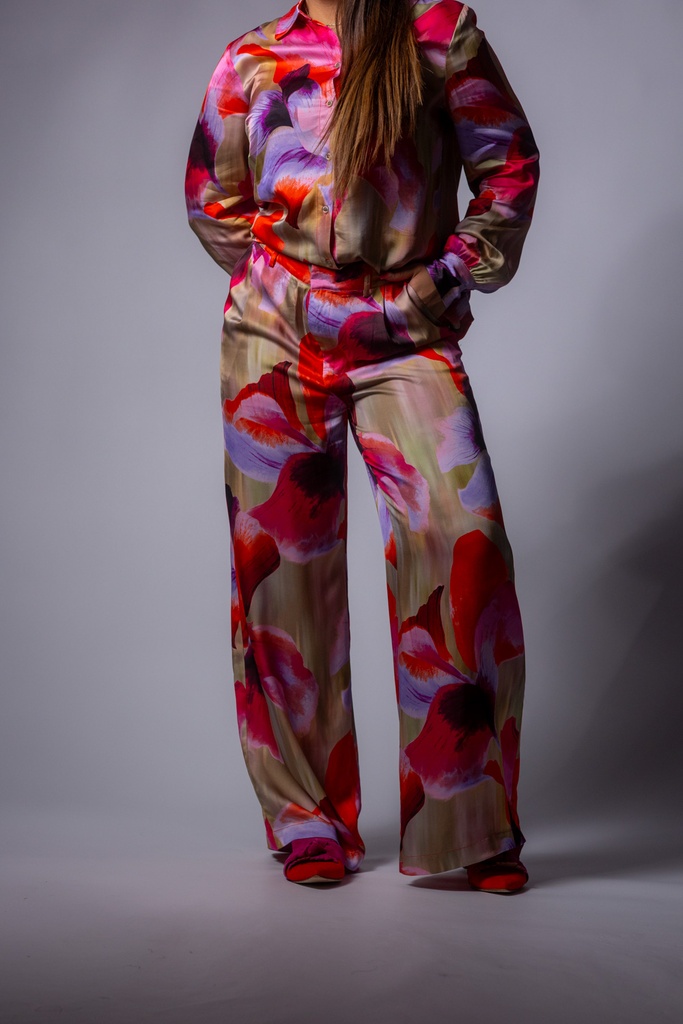 [P3495_707057_PR-34] Wide Leg Hose mit Floralprint (34)