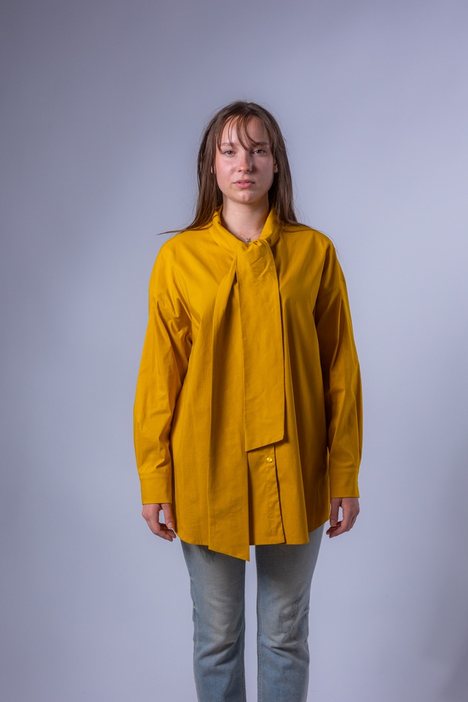 Lavallière Oversize Bluse