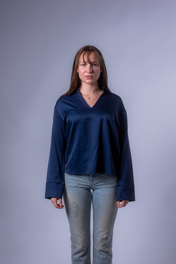 [P3513_G24807_BL-36] Polobluse Glynch (Blau, 36)