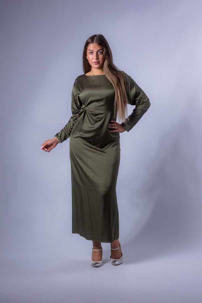 [P3513_G26369_CM-36] Maxikleid Gusepa (Camel, 36)