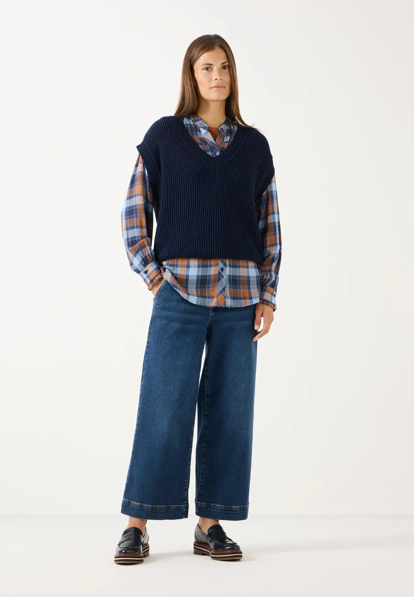 NOS-verkürzte Jeans