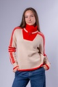 Rollkragenpullover mit Reisverschluss