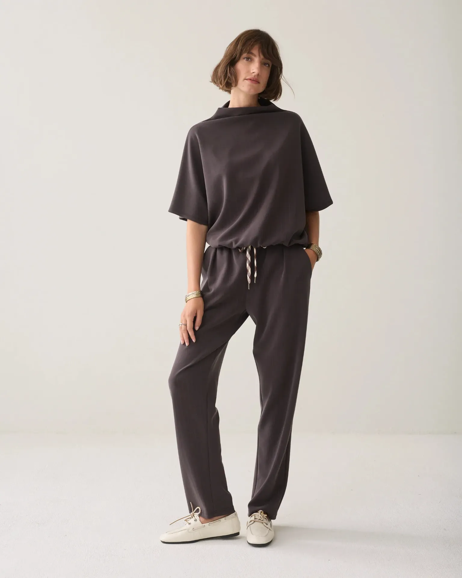Tapered Hose Nadelstreifen