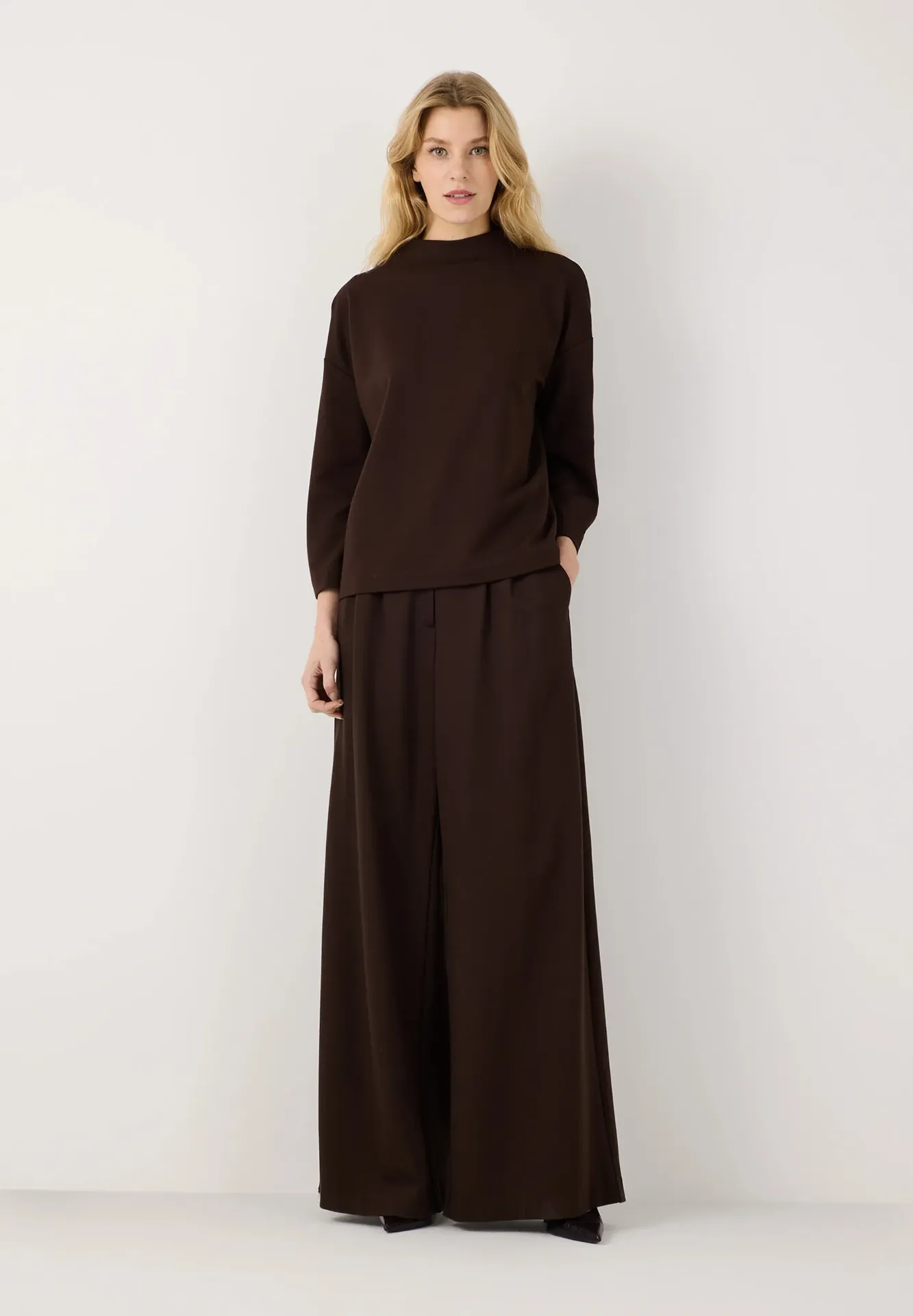 Sweatshirt mit Turtleneck
