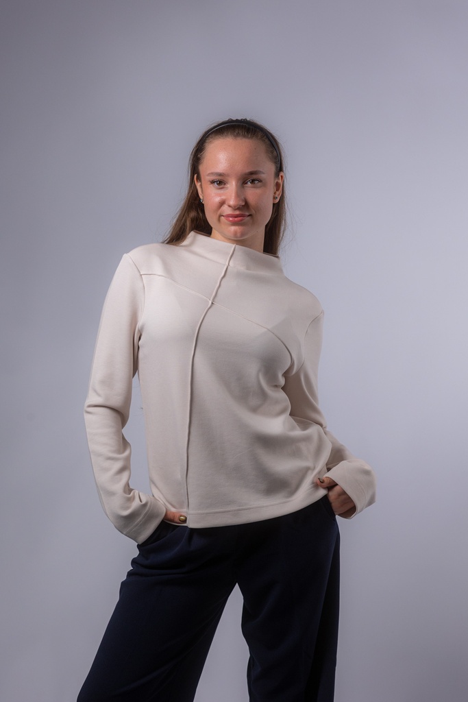 Pullover mit Stehkragen INTRONO