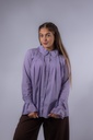 Bluse mit zarten Nadelstreifen