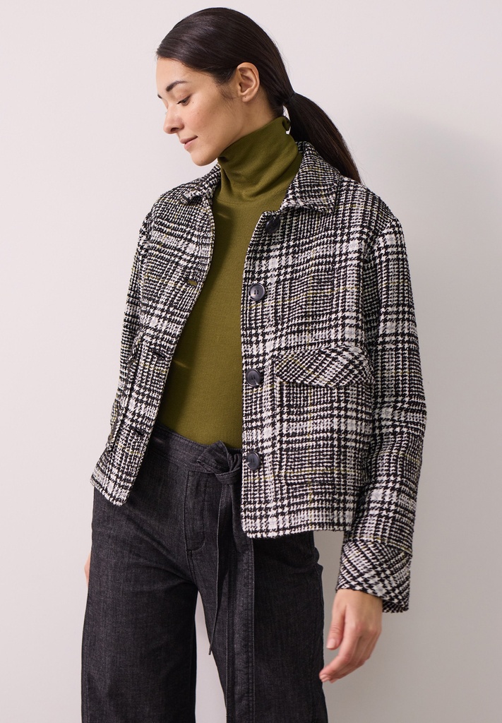 Blazer mit Glenchek-Karo