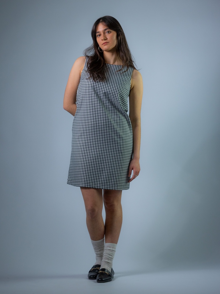 [Adori_KA-XS] Kleid, kariert (XS)