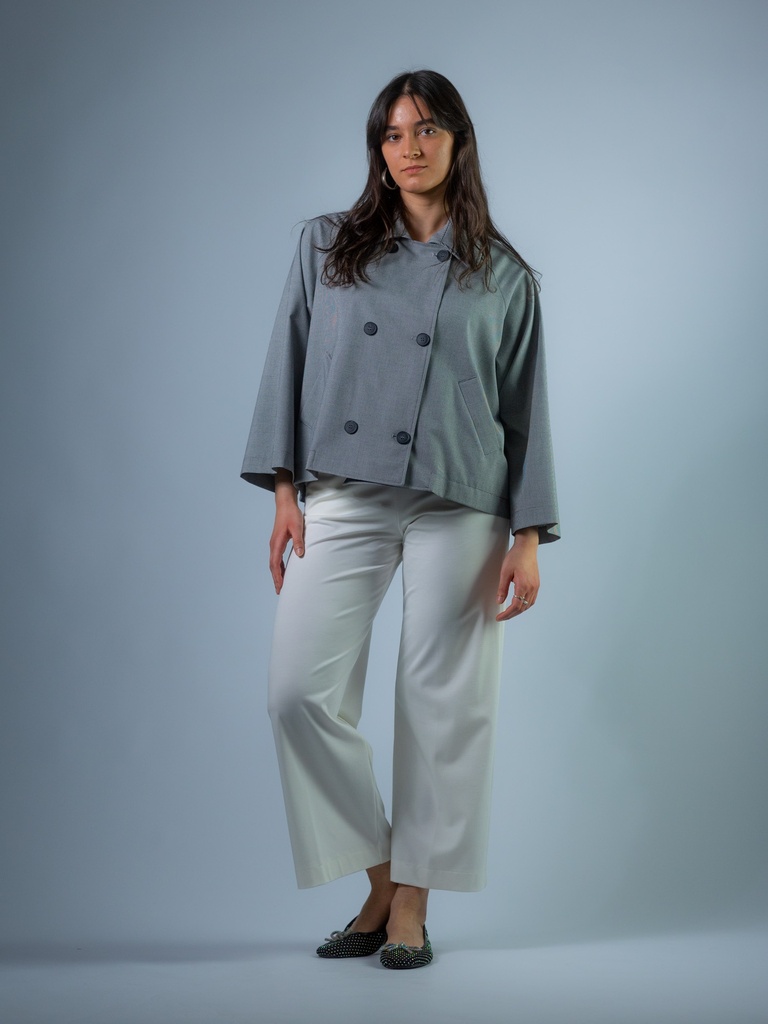 [PadovW_WS-34] Hose, blau (Weiss, 34)