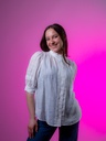 Bluse, weiß