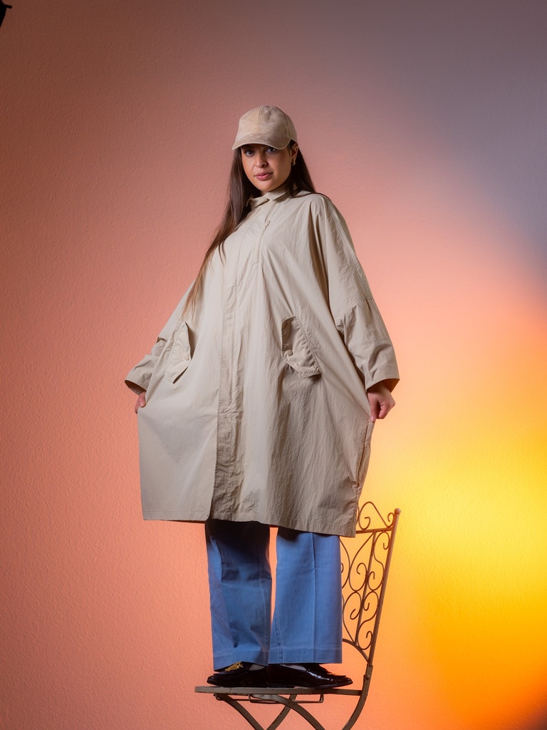 [Lia_BG-34] Mantel, beige (34)