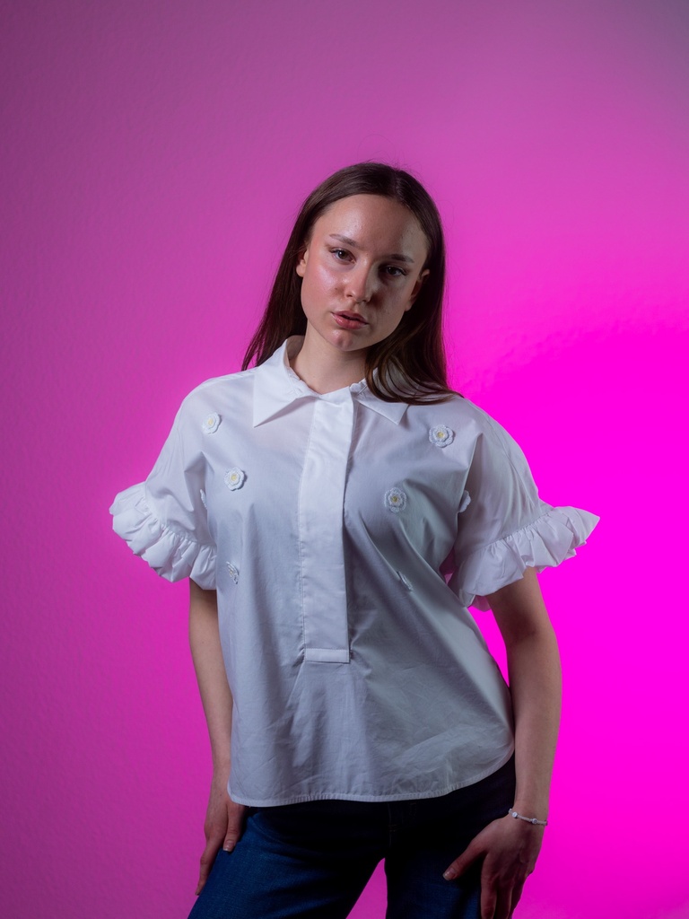 [26519_WS-L] Bluse, weiß