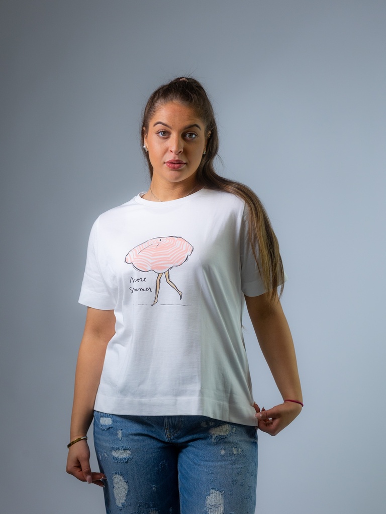 [22385_WS-M] T-Shirt, weiß (M)