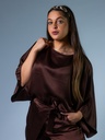 Bluse, braun