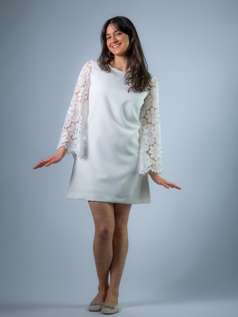 [41721_WS-36] Minikleid, weiß (36)