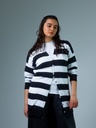 Cardigan Blockstreifen