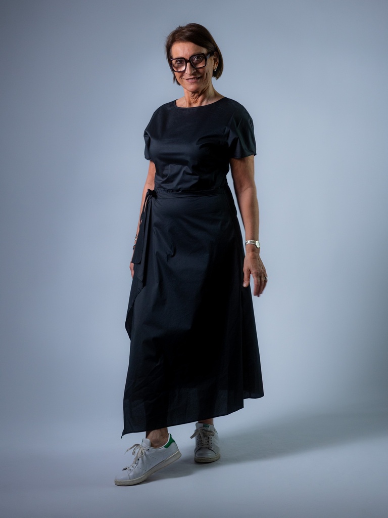 [L6SK47_SW-36] Sommerkleid mit Schürze (36)