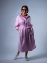 Hemdblusenkleid gestreift
