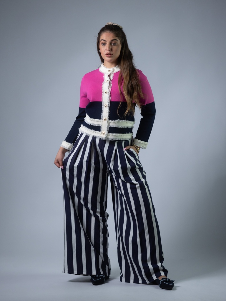 [33432_GS-40] Palazzohose Stripes