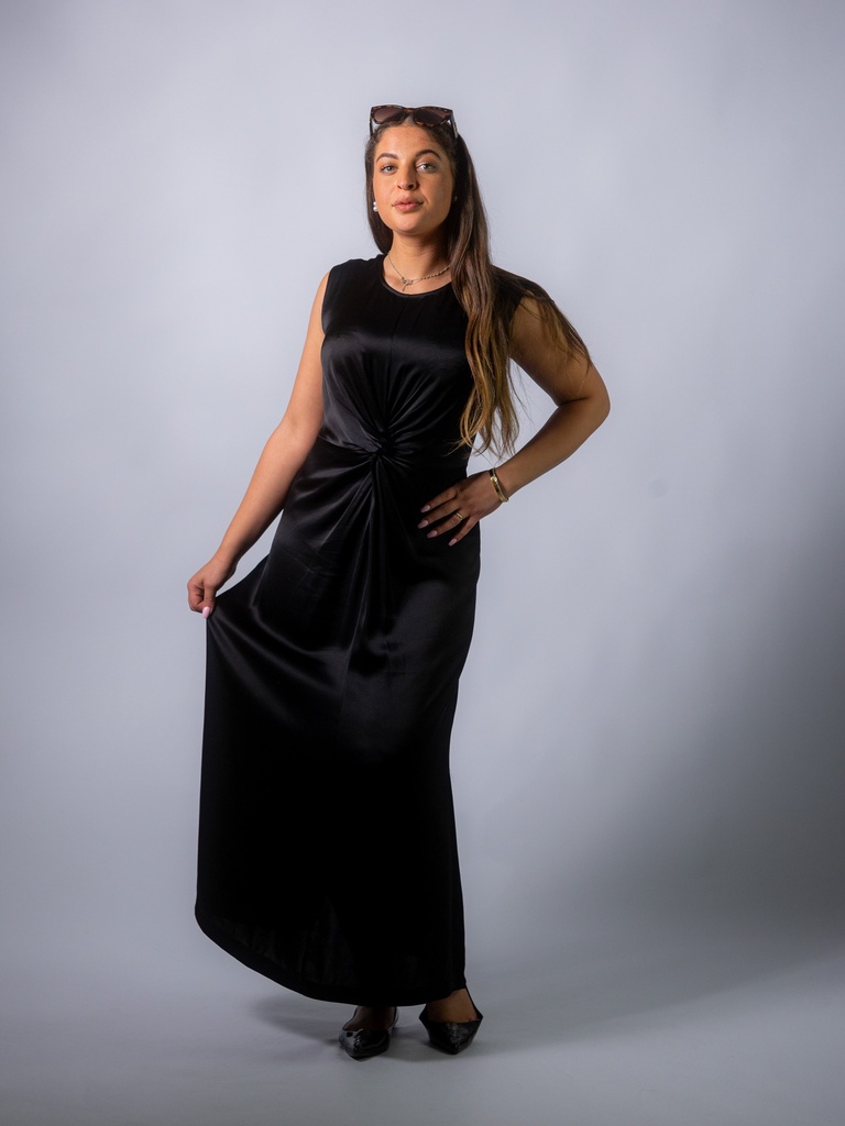 Cocktailkleid mit Knoten