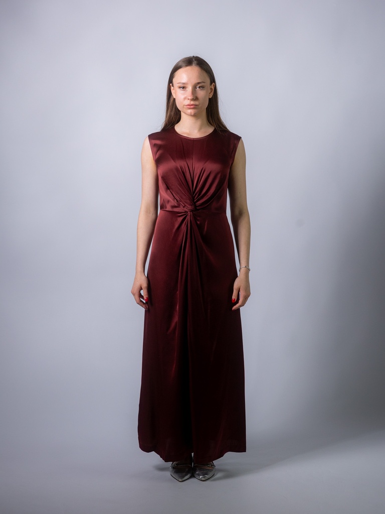 Cocktailkleid mit Knoten