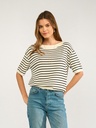 Ringelpullover halbarm