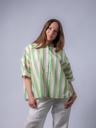 Moderne Halbarm Bluse