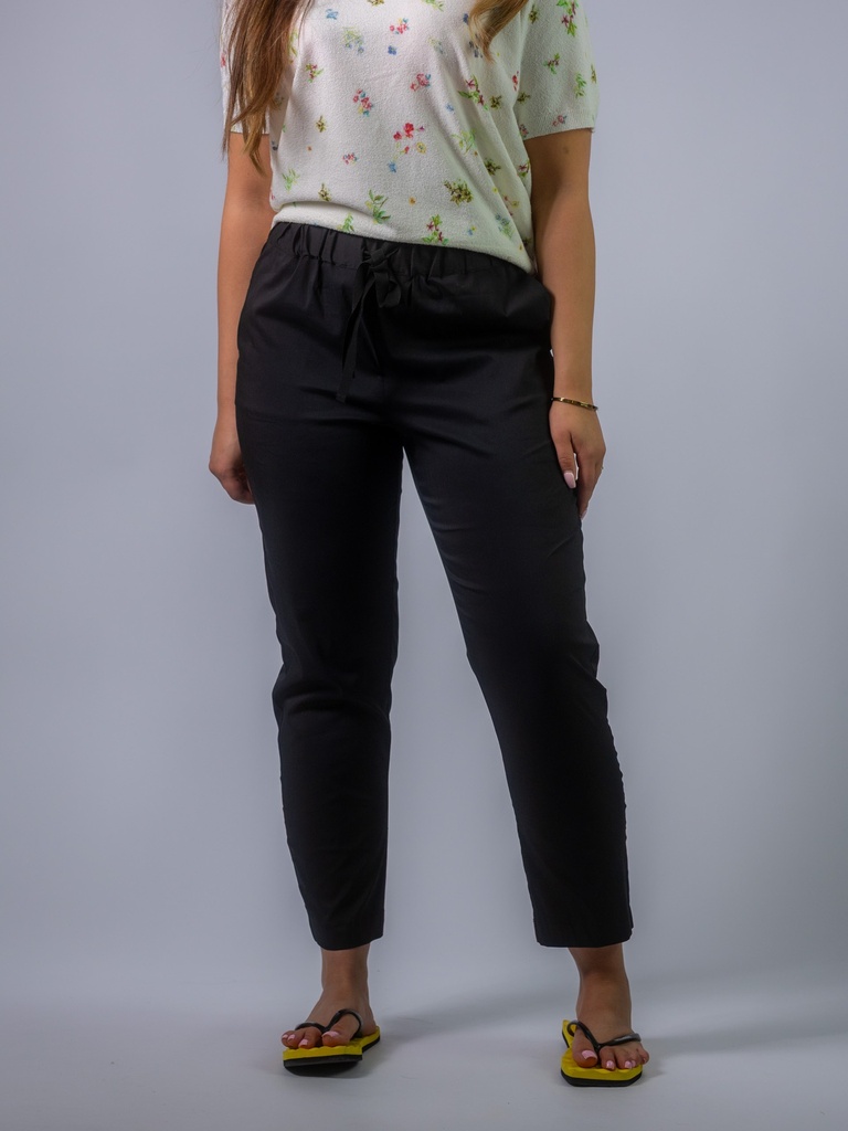 [S6SK44_SW-36] Sommer Jogpants (Schwarz, 36)