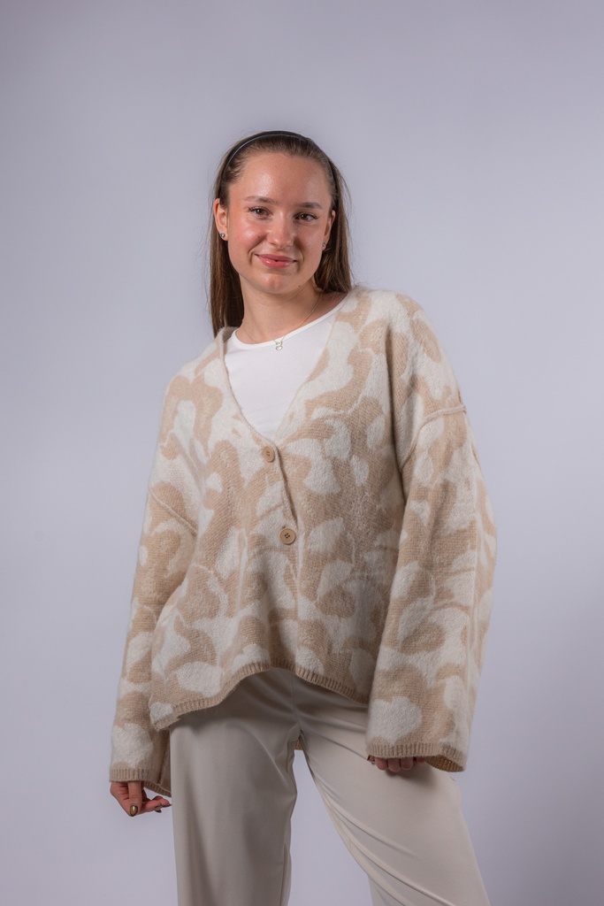 Originalprodukt - Jaquard-Jacke aus Wolle